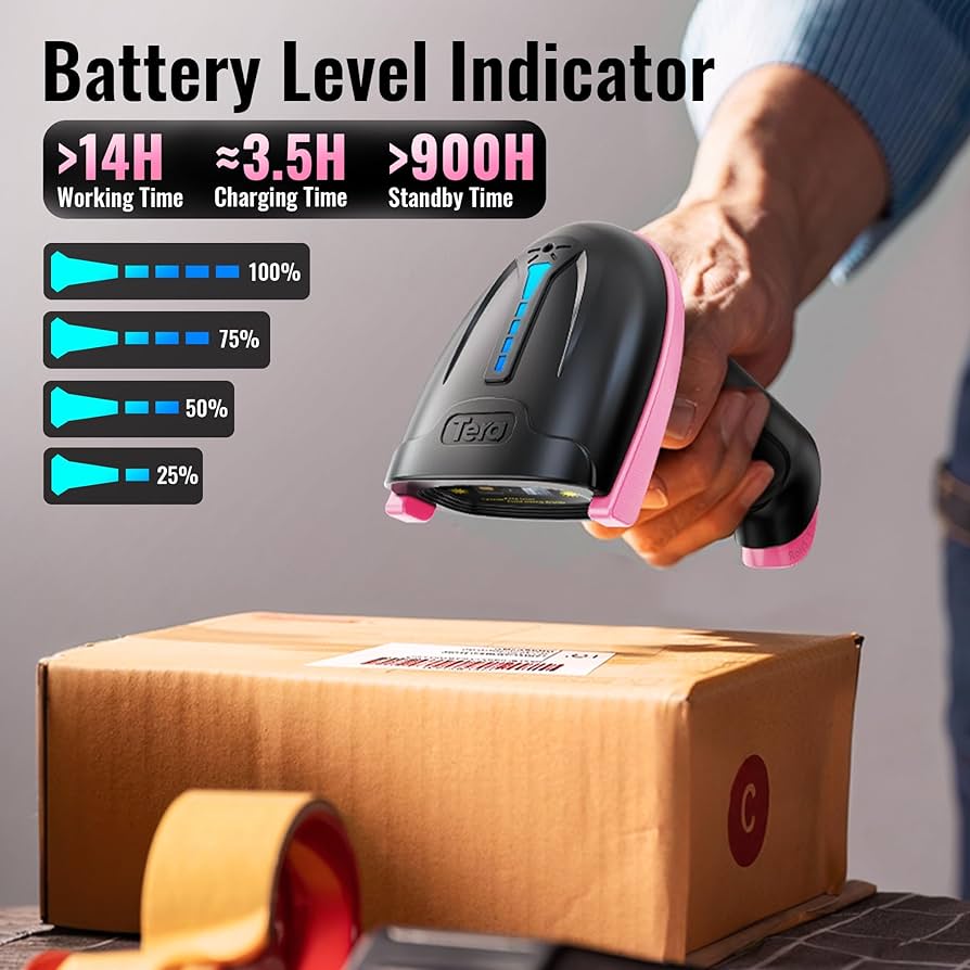 Tarawera Amazon.com: Tera Barcode Scanner Wireless Versatile 2-in-1